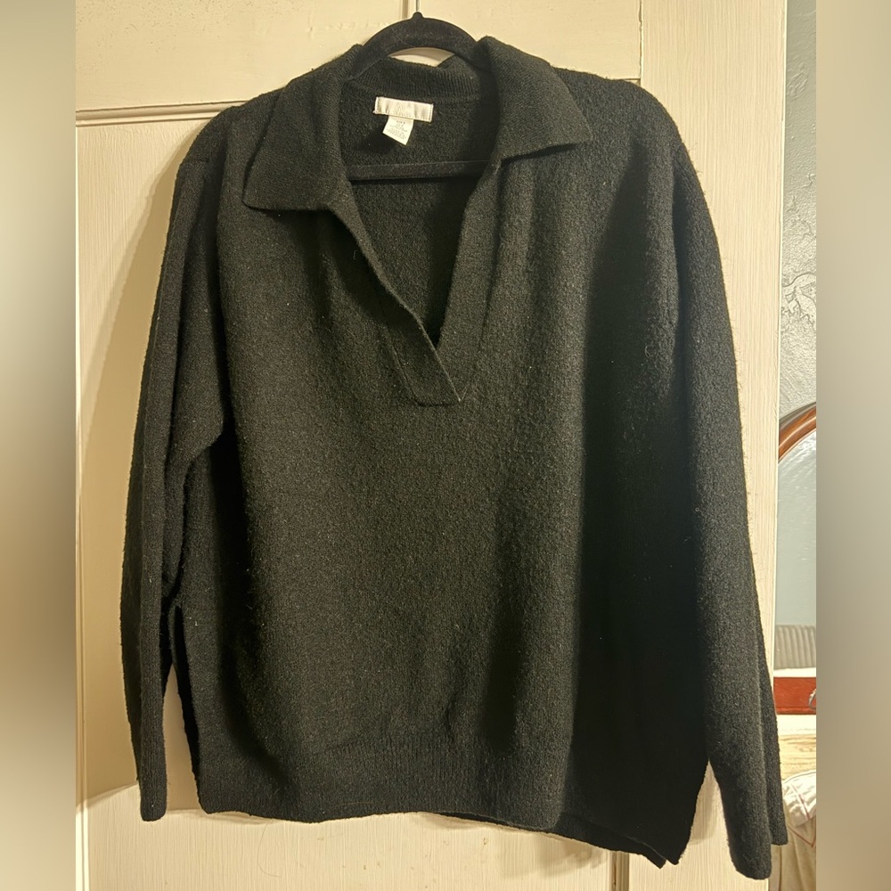 H&M sweater polo small